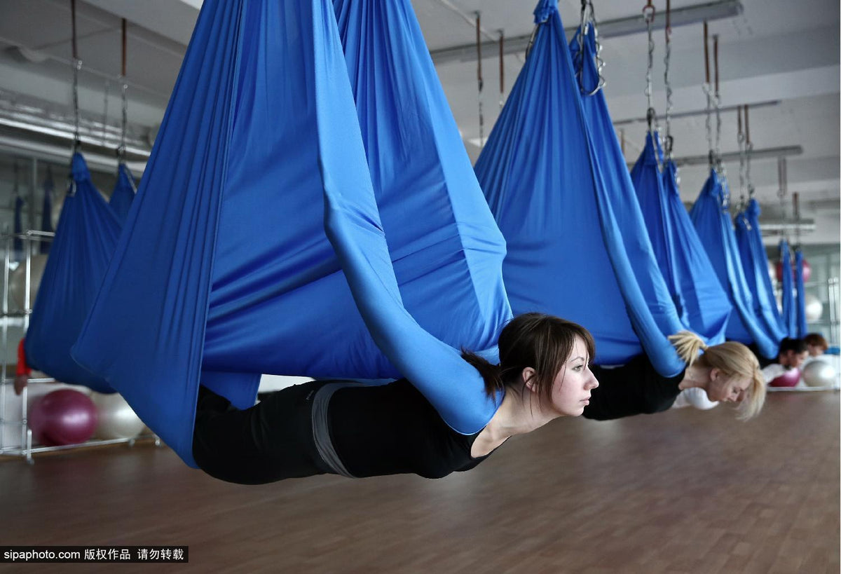 Aerial Yoga Fitness Equipment with Elastic Design
