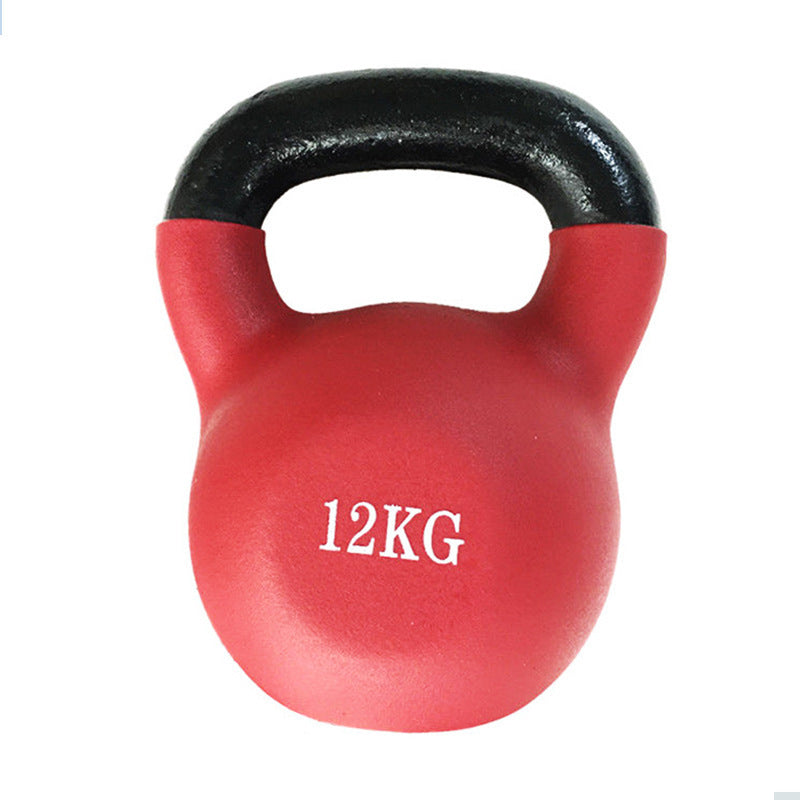 Vinyl-Coated Home Workout Kettlebells