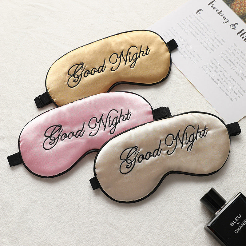 Luxury Silk Sleep Mask with Ventilation