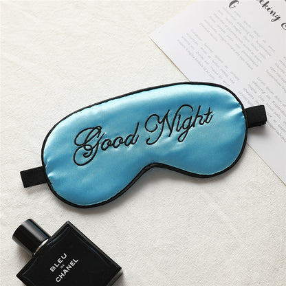 Luxury Silk Sleep Mask with Ventilation