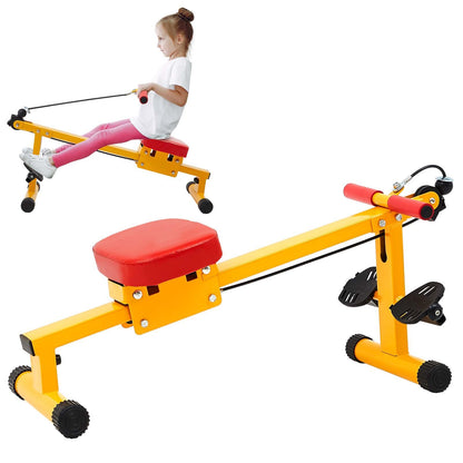 Meooeck Junior Rowing Trainer - Indoor & Outdoor Kid's Fitness Equipment
