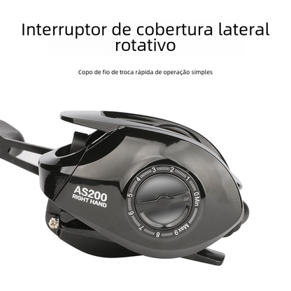 Biling Metal Fishing Reel for Long-Distance Casting