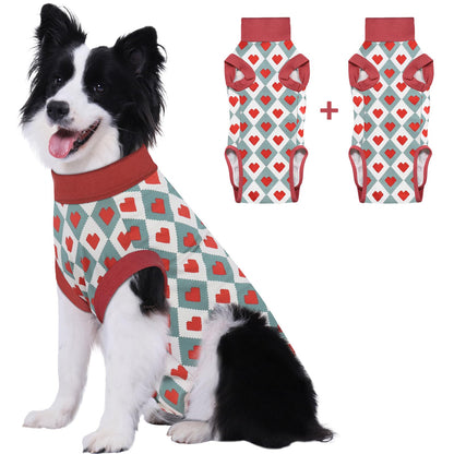 Hearty Recovery Dual Dog Suits Large