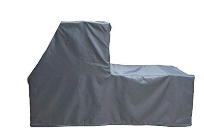 Mini Lustrous Elliptical Trainer Machine Cover Dust-proof Water-Resistant Fitness Equipment Cover for Indoor Outdoor Use 71"L x 31" W x 70"H (Gray)
