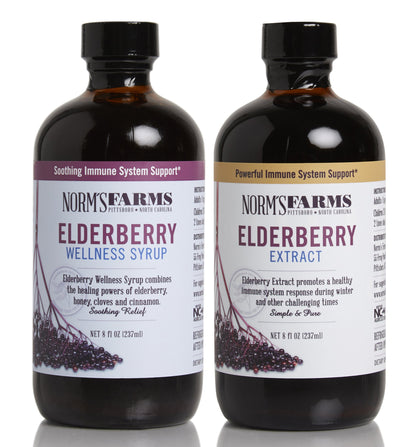 Elderberry Immune Boost Wellness Set - 2 x 8oz