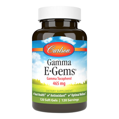 Carlson Gamma E 465mg Vitamin E Softgels 120ct