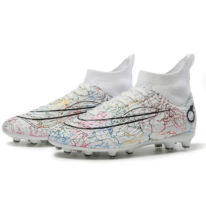 Men's Microfiber Outdoor Training Soccer Shoes
