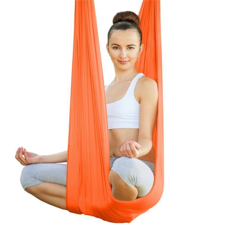 Aerial Yoga Fitness Equipment with Elastic Design