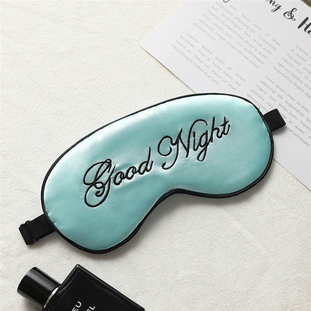 Luxury Silk Sleep Mask with Ventilation