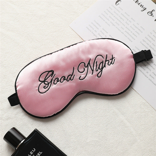 Luxury Silk Sleep Mask with Ventilation