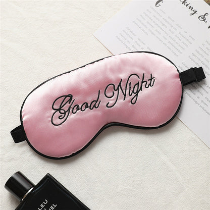 Luxury Silk Sleep Mask with Ventilation