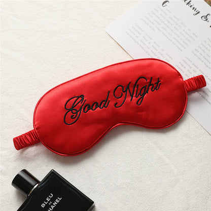 Luxury Silk Sleep Mask with Ventilation