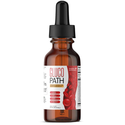 GlucoPath Herbal Energy & Wellness Drops - 2oz