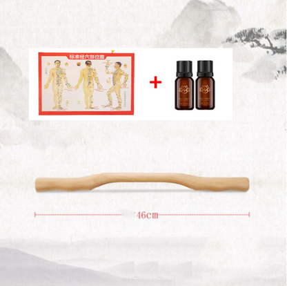 Massage Therapy Wooden Tool Set for Body Wellness