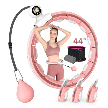 SilentFlex Smart Fitness Hoop with Counter