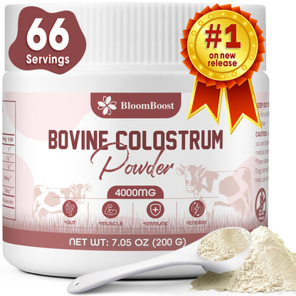 PureBoost Colostrum Powder 4000mg Grass-Fed 45% IgG