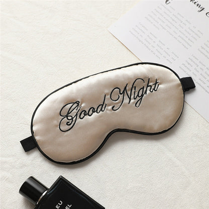 Luxury Silk Sleep Mask with Ventilation