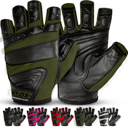 WYOX FlexiGrip Gym Gloves - Anti-Slip Fitness Gloves for All