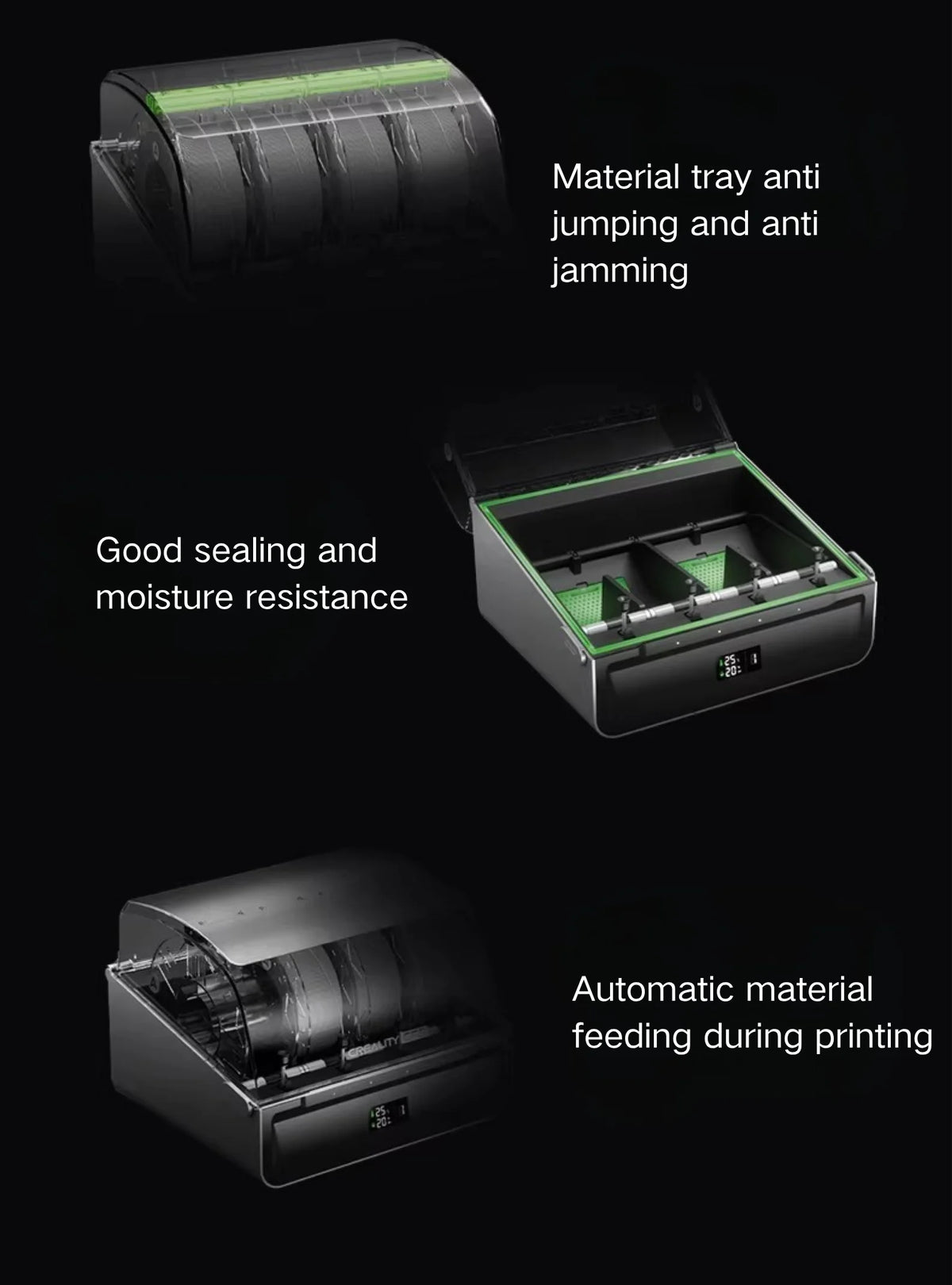K2 Pro Multi-Color 3D Printer - Advanced Large-Format Plastic 3D Printing Machine
