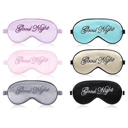 Luxury Silk Sleep Mask with Ventilation