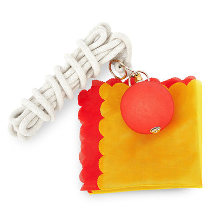 Seenelling Rope Dart Meteor Hammer Rubber Weight Throw Exercise Ball with Rope Soft Martial Arts Weapons Chinese Traditional Kung Fu Soft Fitness Equipment