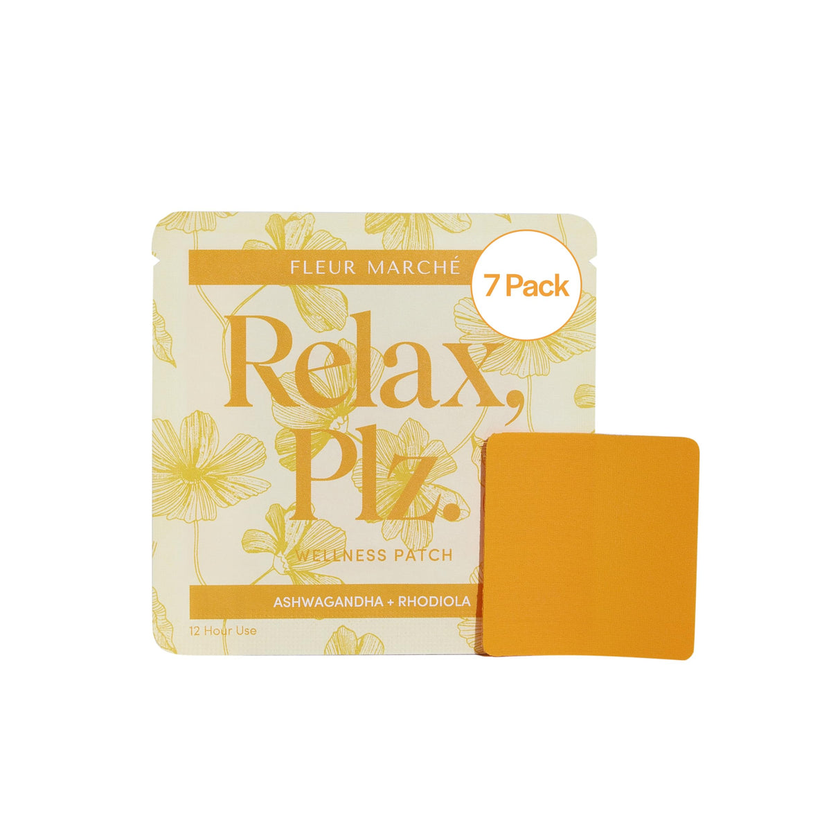 Serenity Now Herbal Patch - Calm & Relax with Adaptogens - 7 Pack