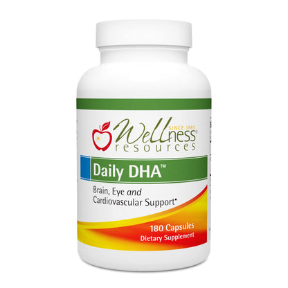 Wellness Resources High DHA - Pure TG Fish Oil (180 Capsules)
