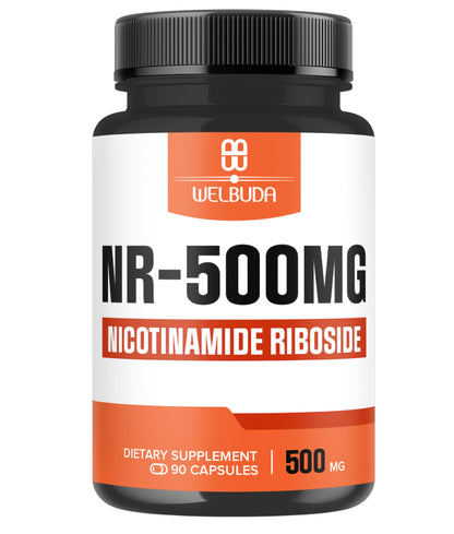 NAD+ Boost 500mg - Nicotinamide Riboside for Energy & Anti-Aging - 90 Ct