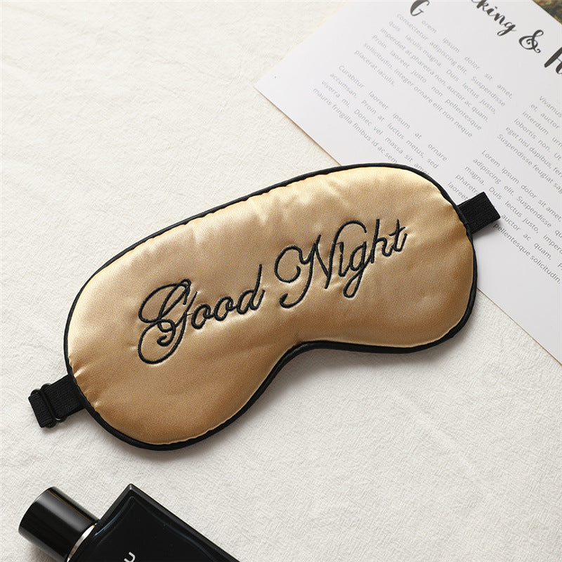 Luxury Silk Sleep Mask with Ventilation