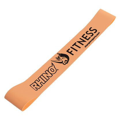 Champion Sports Stretch Loop Bands for Men and Women Light-Medium Resistance 9 lbs Orange - Durable Fitness Band for Strength Training Stretching Rehabilitation - Premium Home Workout Equipment