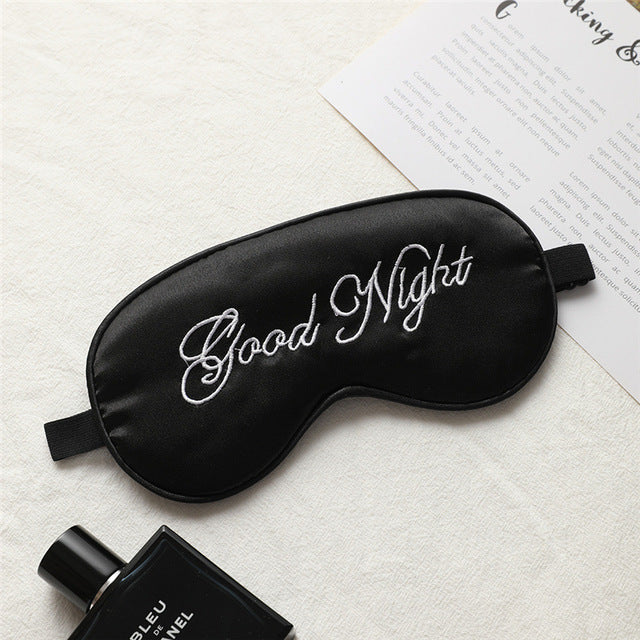 Luxury Silk Sleep Mask with Ventilation