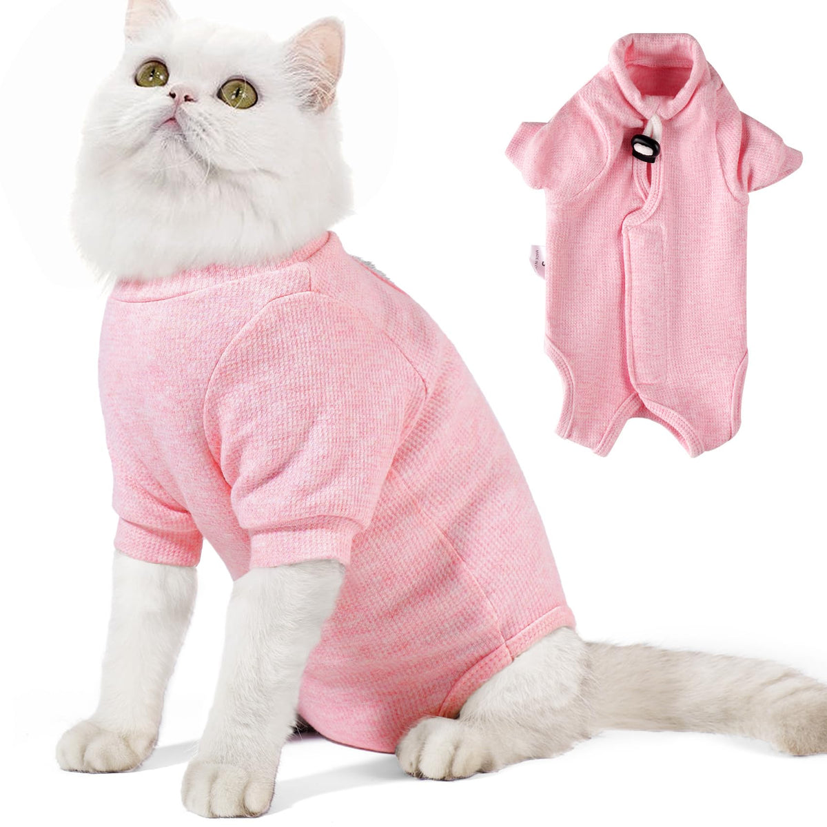 Cat Comfort Recovery Suit: Anti-Lick & Adjustable Fit