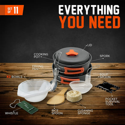 Adventure Cook Set with Camp Stove