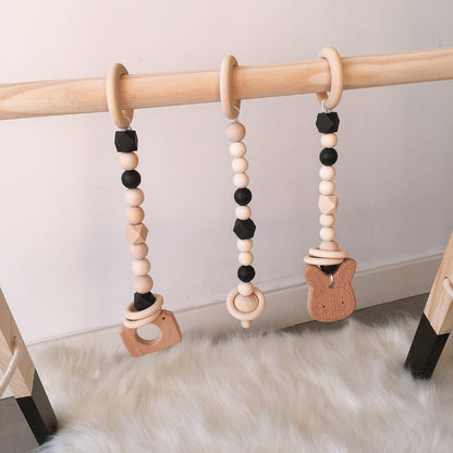 Nordic Cartoon Fitness Equipment Pendant for Kids